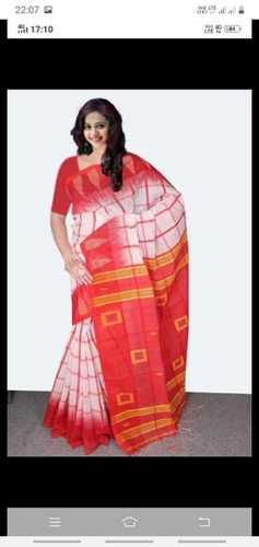 Multicolour Handloom Silk Cotton Saree