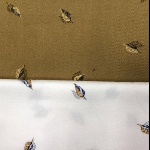 Twill Cotton Printed Shirting Fabric