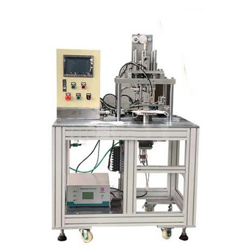 Silver Kn95 High Speed Simple Ear Belt Welding Machinery