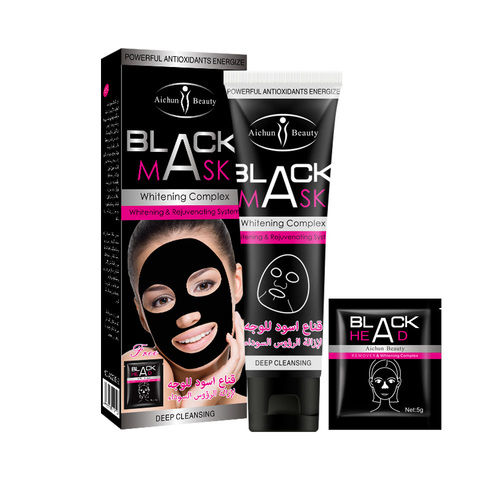 Blackhead Remover Dead Sea Mud Charcoal Black Facial Mask