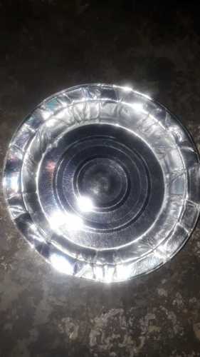 Disposable Round Silver Foil Paper Plates Application: Indoor Or Outdoor Catering