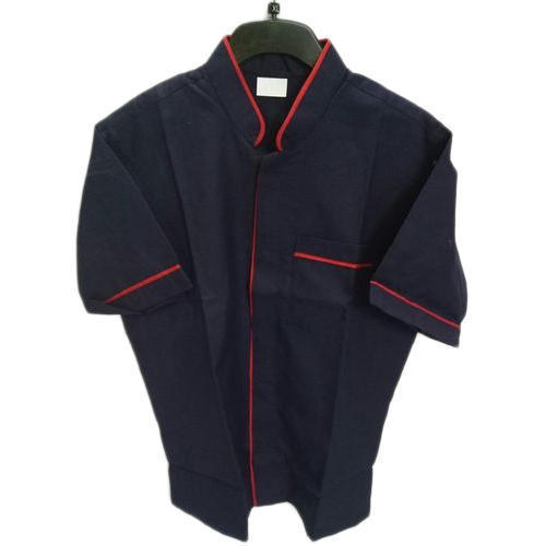 Male Nurse Black Designer Uniform, Size: M And L