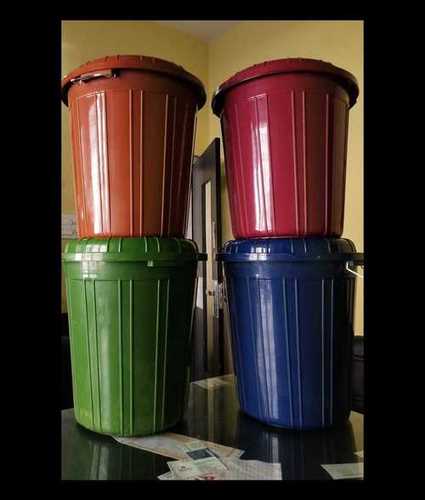 As Per Order Or Availability Portable 5 Litre Plastic Dustbin With Lid