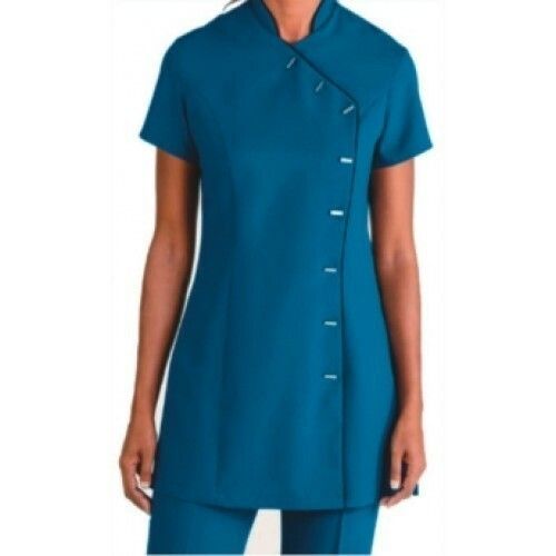 Cotton Sky Blue Nursing Staff Uniform, Size: Free Size