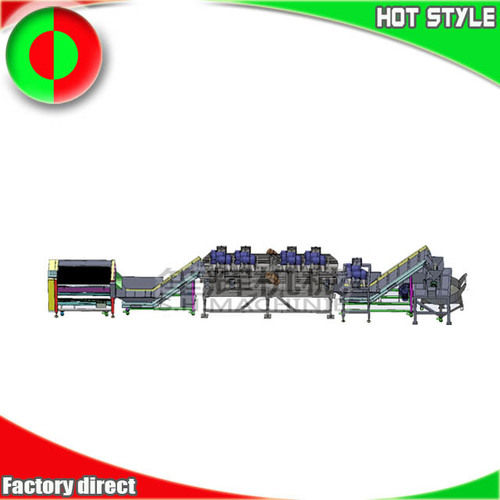 Various Cleaning Peeling And Air Drying Broken Nori Fruit Production Line