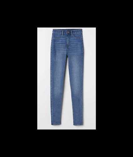 Washed Denim Jeans Pant