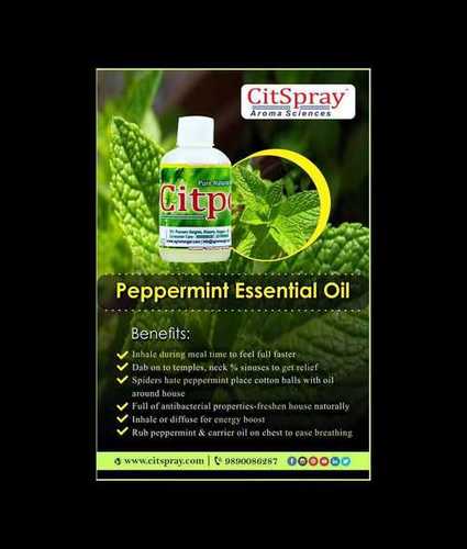 100% Pure Peppermint Oil Shelf Life: 10 Years