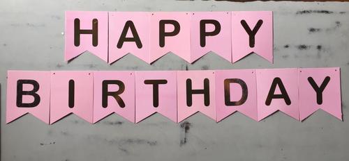 Various New Design Birthday Banner