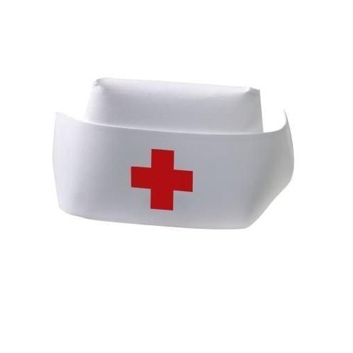 White Medical Nurse Caps, Size: 18 - 21 Inch