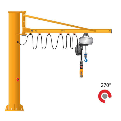 Heavy Duty Slewing Jib Cranes Application: Handling And Lifting Any Loads