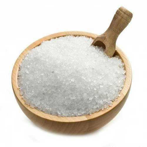 White Edible Crystal Salt