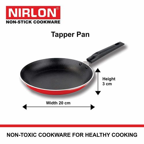 22cm Nirlon Tapper Aluminium Fry Pan