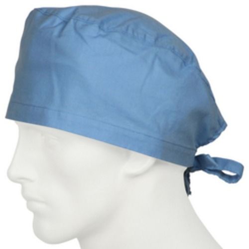 Blue Cotton Surgical Caps Head Band for Hospital