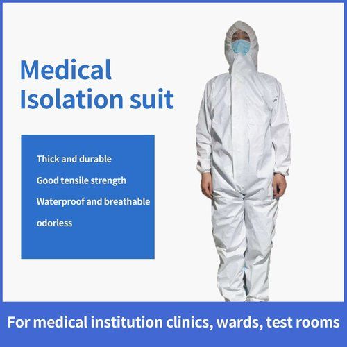 Disposable Medical Isolation Protection Gown For Coronavirus Application: Clinic