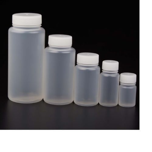 Disposable Sterile Plastic Bottle - 125ml, 250ml, 500ml, 1000ml | Round Shape, Narrow Flip Top Lid, Double-Walled Corrugated Packaging, Thoroughly Sterilized