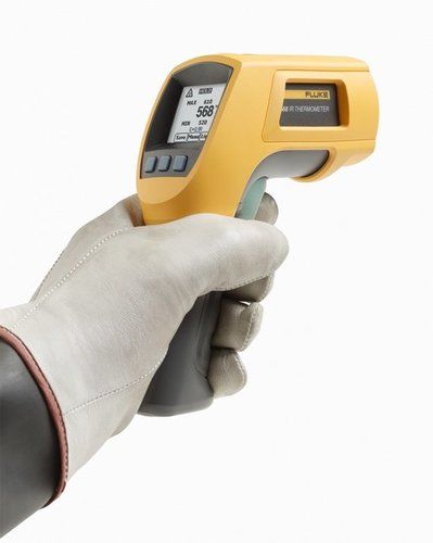 Fluke 568 Duel Non Contact Infrared Thermometer Temperature Range: -40 To +1472 Degrees Fahrenheit (Of)