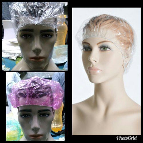 Transparent Pp Plain Shower Cap For Spa, Hospital