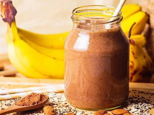 Brown Pure Banana Powder