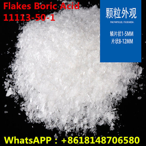 99.7% Pure Boric Acid Flakes Usp40 Application: Medicine