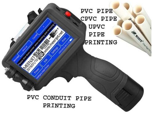 Automatic Handheld Inkjet Coding Machine For Pvc Pipe