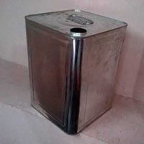 Silver Oil Tin Containers - 15Kg