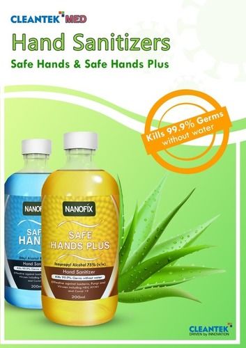 Safe Hand Plus Sanitizers Application: Medical And Domestic