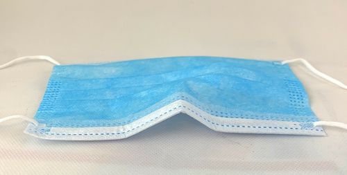 3 Ply Disposable Blue Face Mask