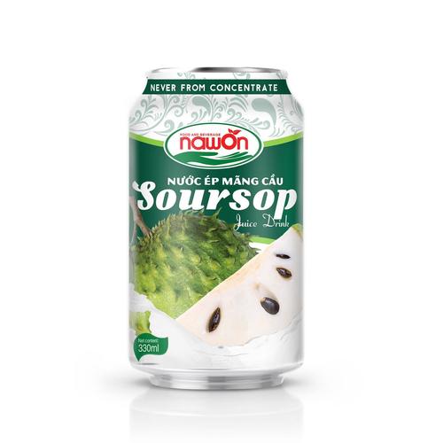 Canned Soursop Juice Drink 330ml