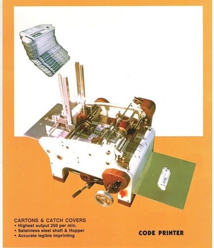 Carton Over Printer Machine Age Group: Suitable For All