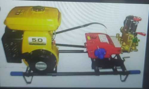 Yellow & Red Agricultural Portable Power Spray