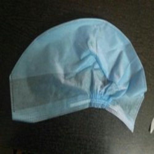 Blue And Green Round Surgeon Cap, 100 Pcs, Packaging Type : Box