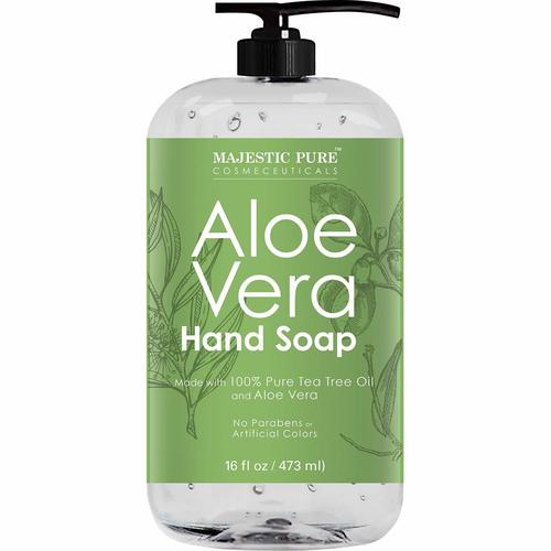 Majestic Pure Aloe Vera Liquid Hand Soap Size: 473Ml