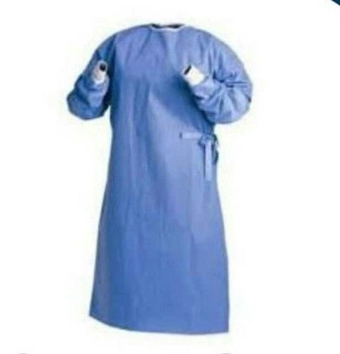 Non Woven Blue Colored Disposable Gowns