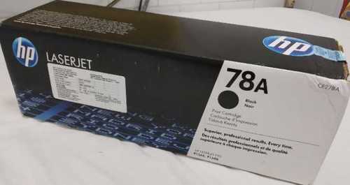 Black Hp Laserjet Print Cartridge 78A