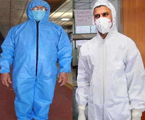 Personal Protective Coverall Suit with Hood