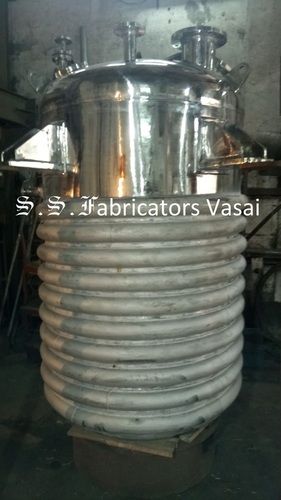 Single Shaft Electric Powered Stainless Steel Limpet Reactor