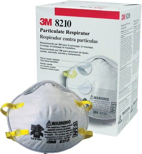 White Colored N95 Particulate Respirator