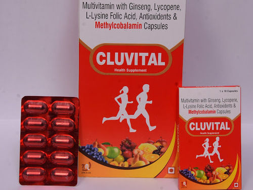 Cluvital Health Supplement Capsule Ingredients: Ginseng