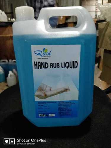 Hand Rub Sanitizer Liquid Application: Medical And Domestic