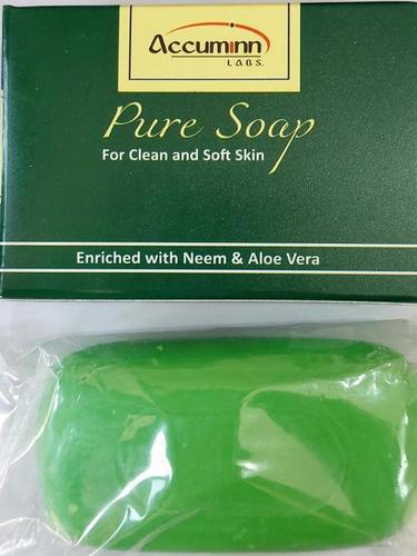 Green Neem And Aloevera Soap For Clean And Soft Skin