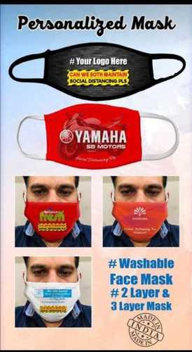 Personalized Washable 2 And 3 Layer Face Mask