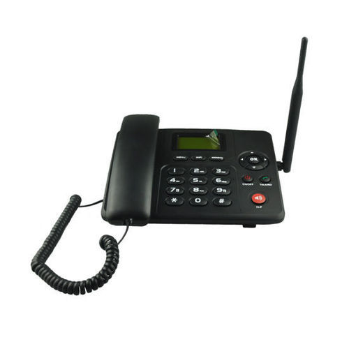 GPRS Phone - Plastic Body, TFT Color Display | 100 Numbers Memory, Caller ID, Multi Conference