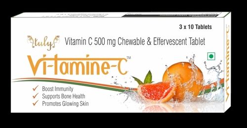 Vitamin C 500mg Chewable And Effervescent Tablets