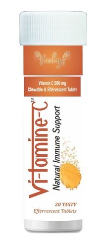 Vitamine C Tablet Bottle Pack Health Supplements