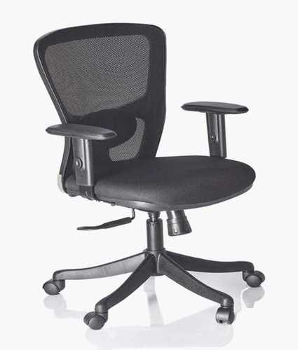 Luxy Medium Back Office Chair With Adjustable Arm