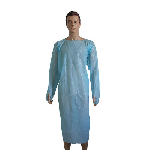 Blue Clear Non Woven Surgical Isolate Gowns