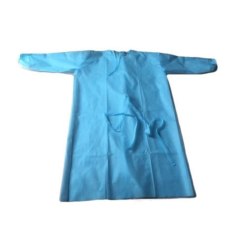 Blue Color Surgical Disposable Gown