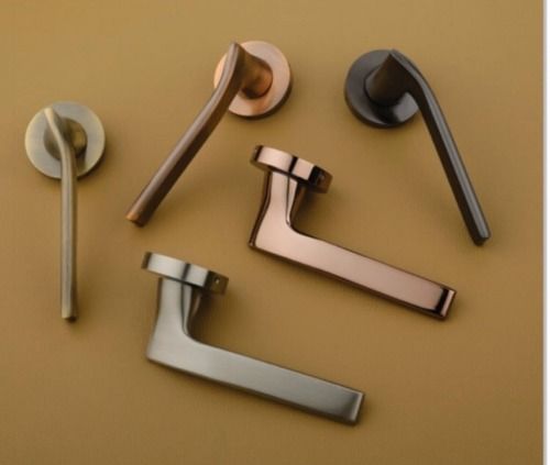 Brass Mortise Lever Door Handle Size: Multiple