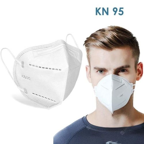 Kn 95 White Colored Face Mask Application: Medical And Domestic