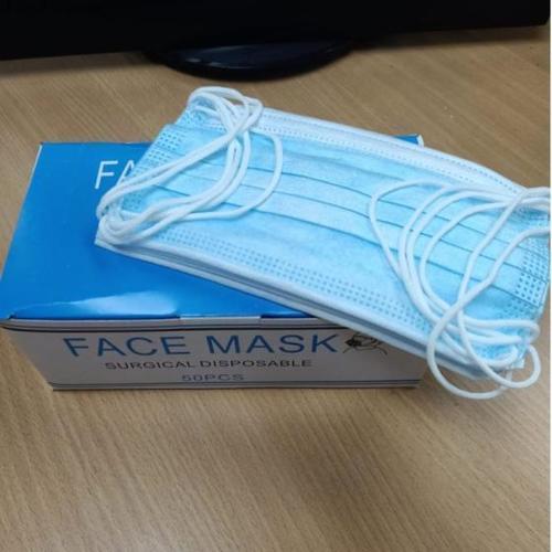 Non woven Earloop 3 Ply Disposable Face Mask